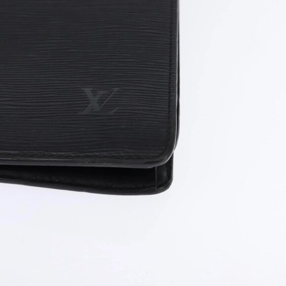 LOUIS VUITTON Epi Serviette Conseiller Business Bag Black M54422 LV Auth BA5667 - Picture 4 of 16